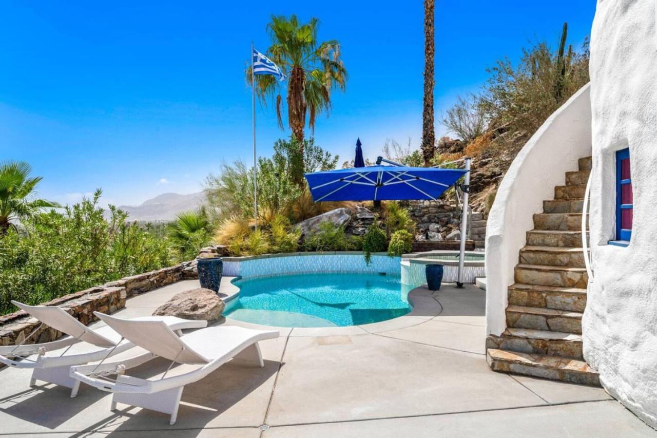 Santorini House Panoramic Palm Springs Views Villa Buitenkant foto