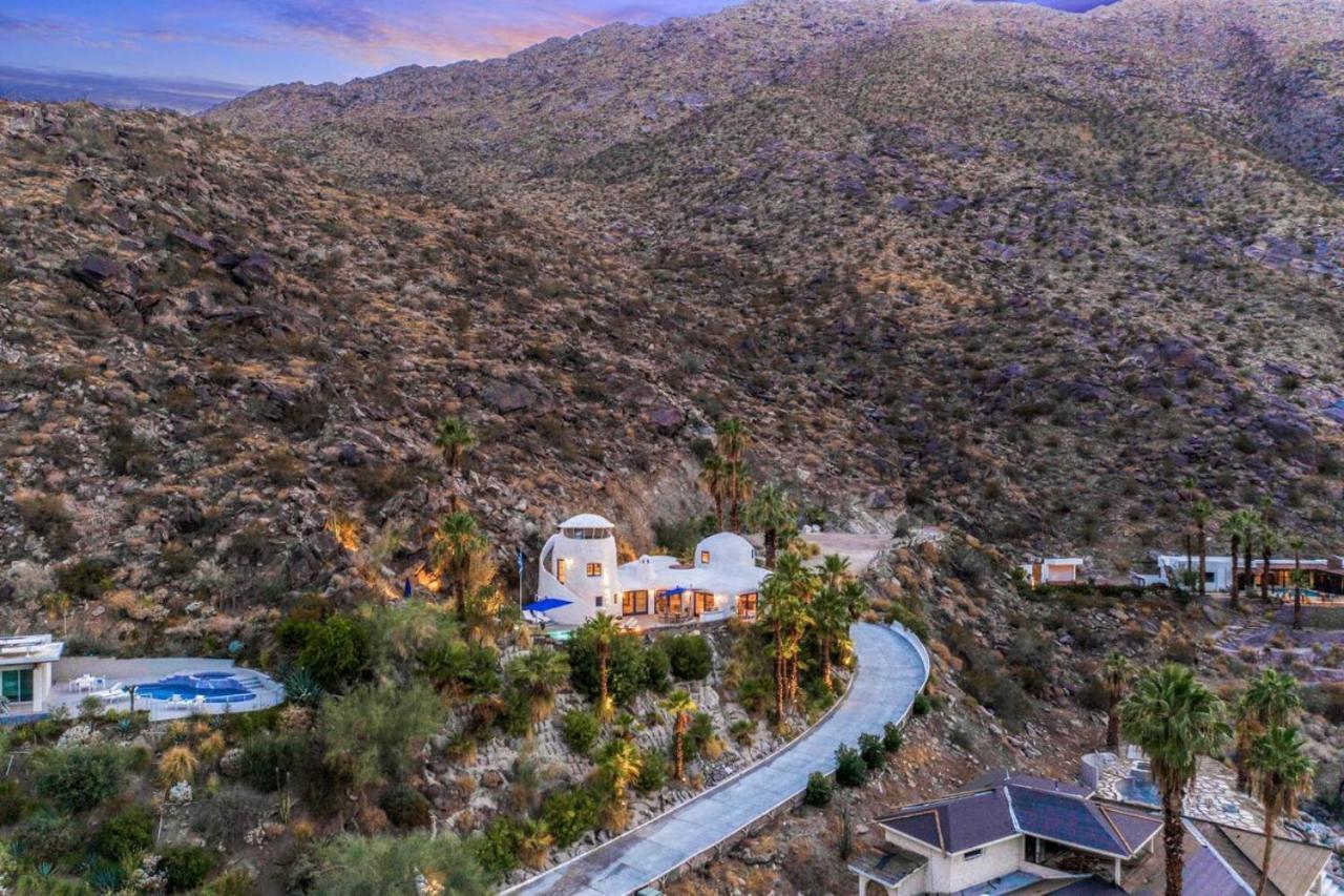 Santorini House Panoramic Palm Springs Views Villa Buitenkant foto