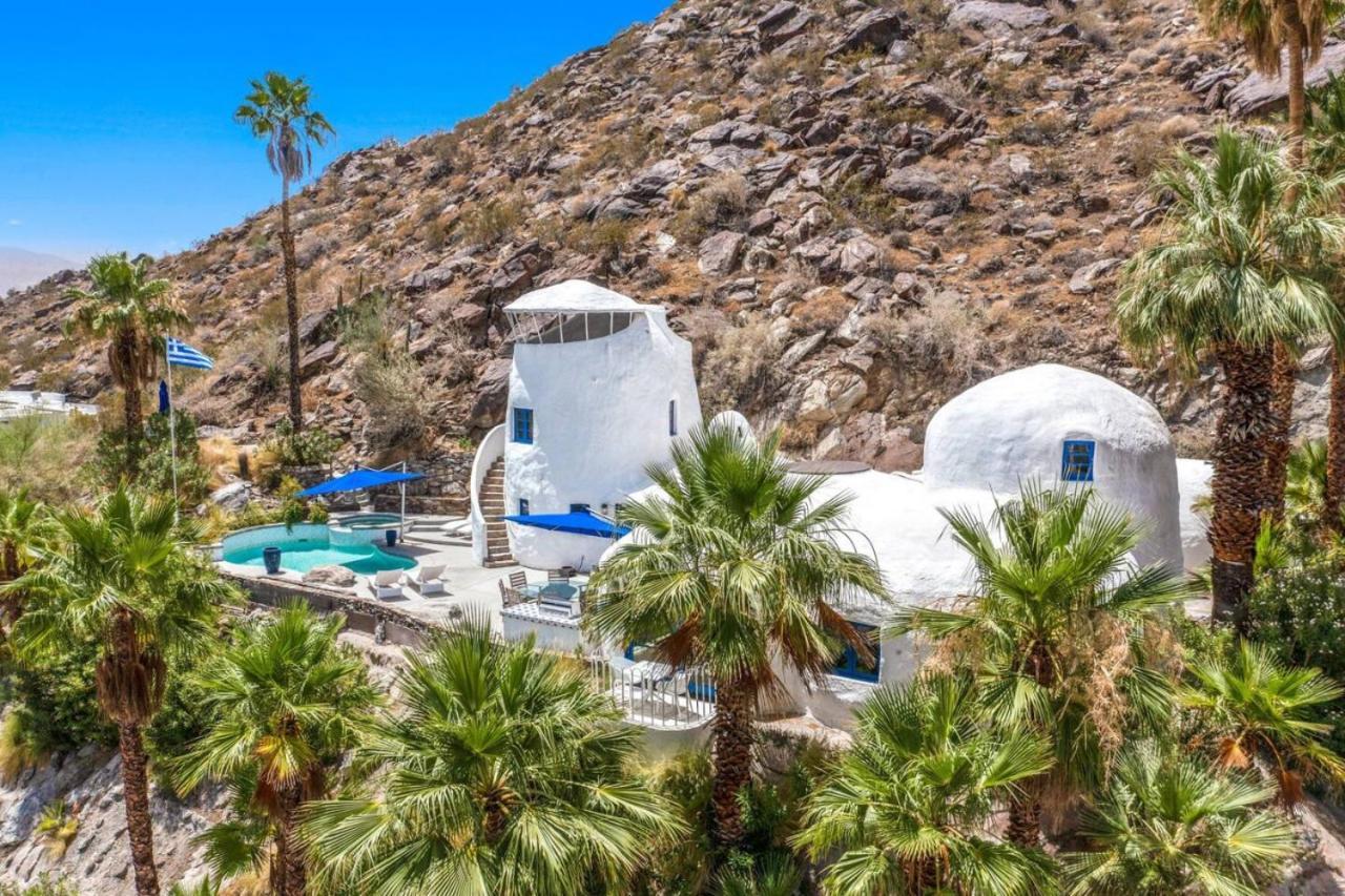 Santorini House Panoramic Palm Springs Views Villa Buitenkant foto