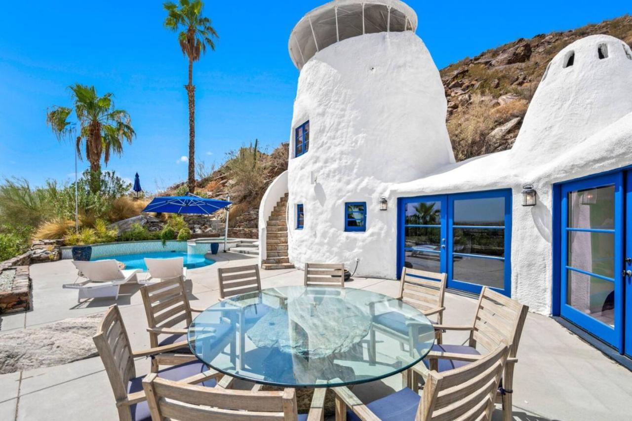 Santorini House Panoramic Palm Springs Views Villa Buitenkant foto