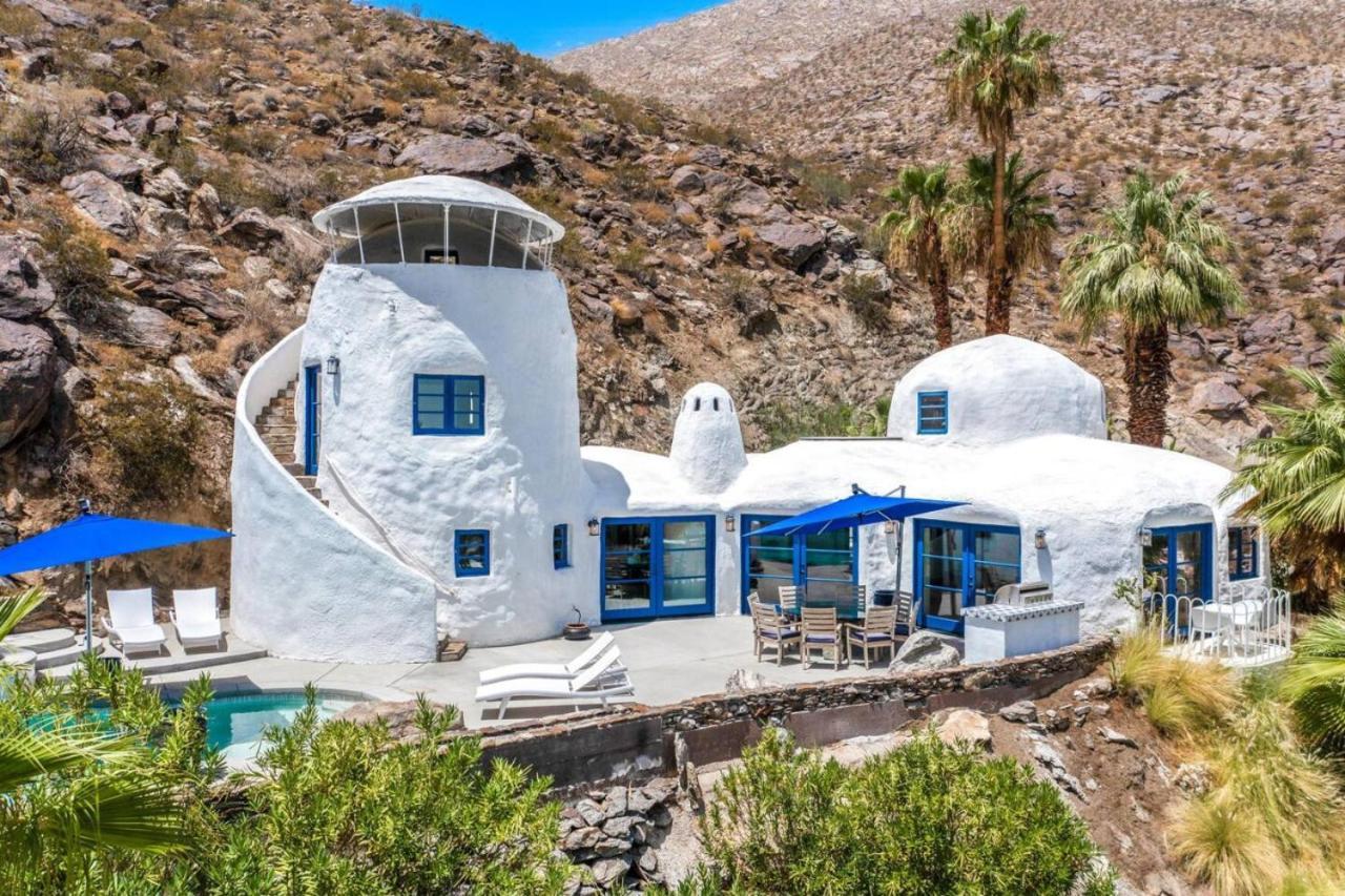 Santorini House Panoramic Palm Springs Views Villa Buitenkant foto